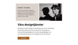 Designers Verk - Skapa Vackra Mallar