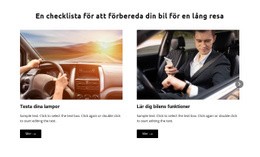 Designmall För Lång Vägresa