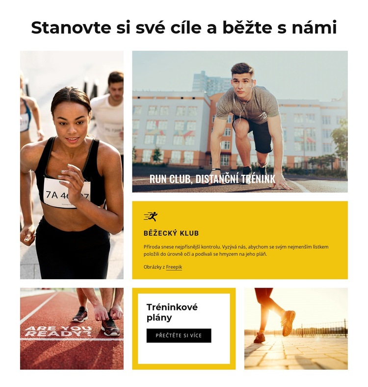 Stanovte si své cíle Šablona CSS