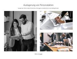 Digitale Finanzdienstleistungen - HTML Web Page Builder