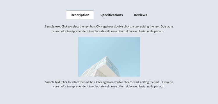 Schede di studi di architettura Modello CSS