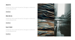 Architecture Cold Style - Ultimate HTML5 Template