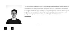 Fantastico Design Del Sito Web Per Recensioni E Testimonianze