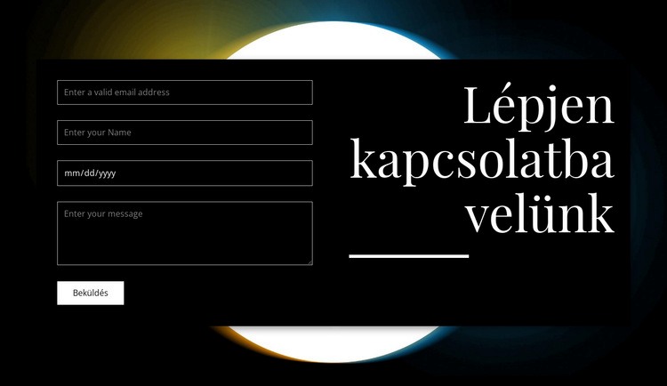 Időpontot foglal HTML Sablon