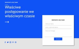 Kontakt Społeczny I Forma - Kreatywny, Uniwersalny Kreator Stron Internetowych