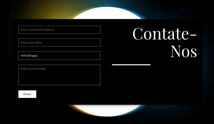 Marque uma consulta Construtor de sites HTML
