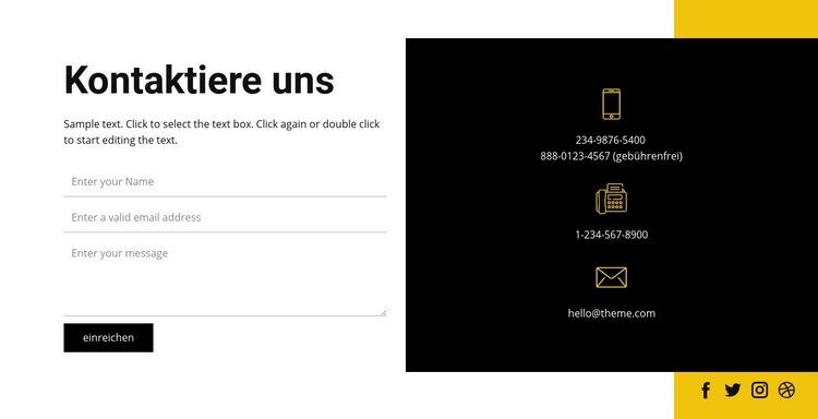 Arbeiten Sie jederzeit HTML Website Builder