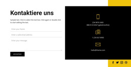 Arbeiten Sie Jederzeit – Webseiten-Vorlage