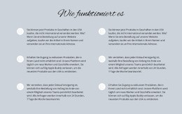 Wie Funktioniert Es - Professionelle Landingpage