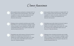 Como Funciona - Plantilla De Sitio Web Gratuita