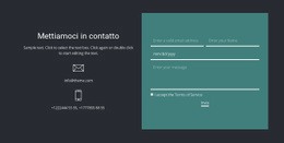 Prenota Una Prima Consulenza - Modello HTML5