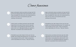 Design De Site Pronto Para Uso Para Como Funciona