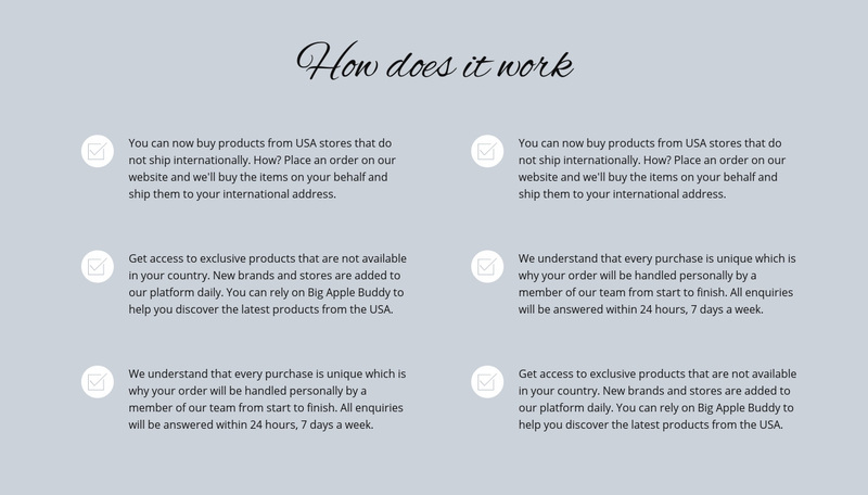 How does it work Squarespace Template Alternative