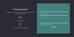 İlk Konsültasyon Için Randevu Alın Için Duyarlı HTML