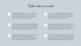 How Does It Work - Free Website Template