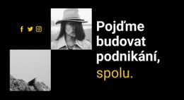 Pojďme Budovat Podnikání Bezplatná Šablona CSS