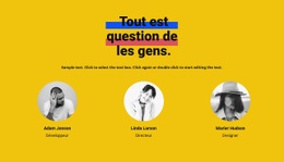 Tout Sur L'Équipe - Créateur De Sites Web Réactifs