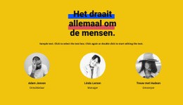 Alles Over Team - Beste Websiteontwerp