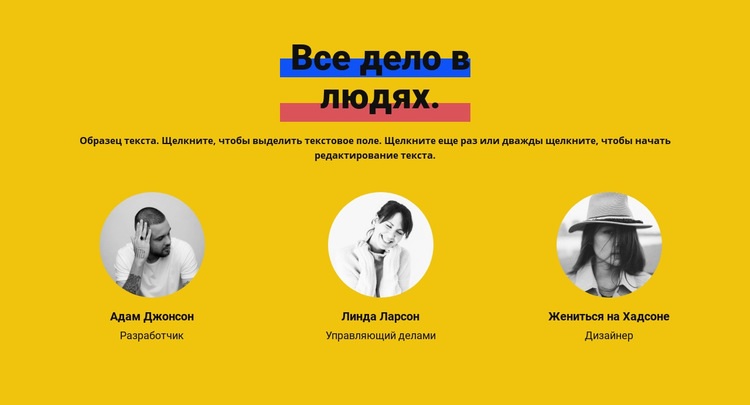 Все о команде WordPress тема