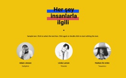 Takım Hakkında Her Şey - En Iyi Web Sitesi Tasarımı