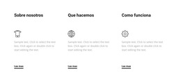 Nos Preocupamos Por Hacer Futuro: Diseño Del Sitio Web HTML