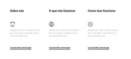 Nos Preocupamos Em Fazer O Futuro -Maquete De Site Pronta Para Usar