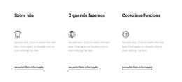 Nos Preocupamos Em Fazer O Futuro - Layout Do Site HTML