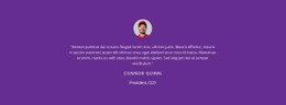 Testimonials CSS Grid Template