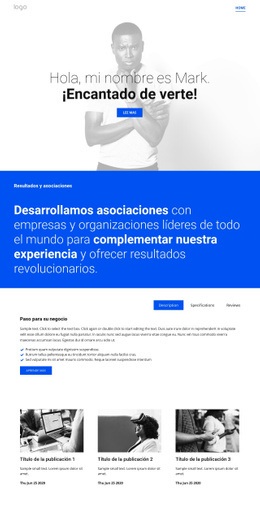 Servicio Que Impulsa El Negocio - Plantilla HTML5, Responsiva, Gratuita