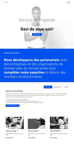 Le Service Au Service Des Entreprises - Modèle HTML5, Réactif, Gratuit
