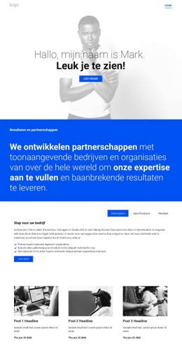 Service Die Bedrijven Stimuleert - Creatief, Multifunctioneel Siteontwerp