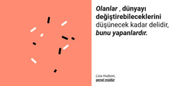 Müşteri Hikayeleri - Duyarlı Web Sitesi