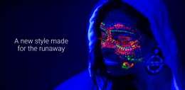 New neon style - CSS Template by Nicepage