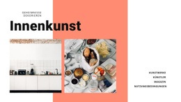 Interieur Für Die Küche - Website-Design