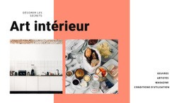 Intérieur Pour La Cuisine - Conception De Sites Web Gratuite