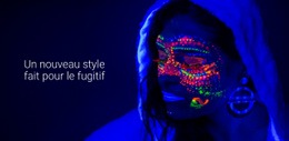 Nouveau Style Néon - Meilleur Modèle D'Une Page