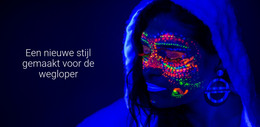 Nieuwe Neonstijl - HTML-Sjablooncode