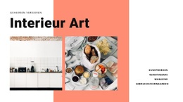 Interieur Voor Keuken - Website-Ontwerp