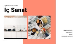 Mutfak Için Iç Mekan - Ücretsiz Web Sitesi Tasarımı