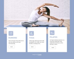 Strength Training Classes Free CSS Website Template