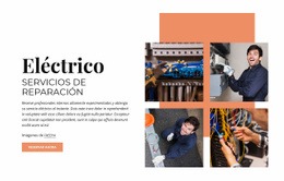 Servicios De Reparación Eléctrica: Tema De WordPress Fácil De Usar