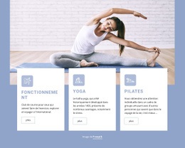 Cours De Musculation - HTML Template Builder