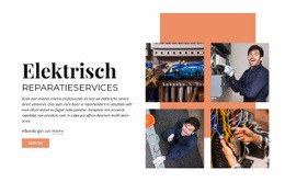 Elektrische Reparatiediensten - Eenvoudig Te Gebruiken WordPress-Thema
