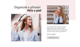 Přírodní Péče O Pleť – Šablona Prémiového Webu Pro Firmy