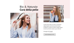 Cura Della Pelle Naturale - Download Del Modello HTML