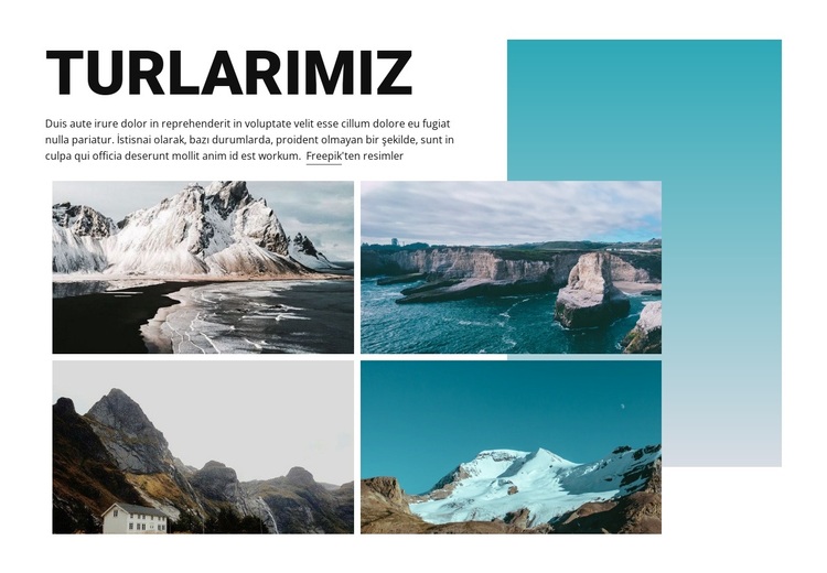 Gezi Turları WordPress Teması