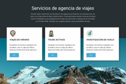 Servicios De Agencia De Viajes: Plantilla HTML5 Lista Para Usar