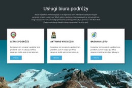 Usługi Biura Podróży - HTML Template Builder