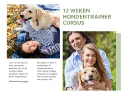 Cursus Hondentrainer Winkelsjabloon