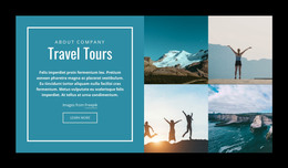 Travel Tours - Free Download WordPress Theme
